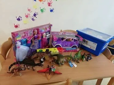 Diese schönen Spielzeuge gab es für den Kiga St. Franziskus