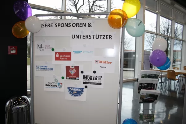 Ein großes Dankeschön an unsere Sponsoren und Unterstützer!