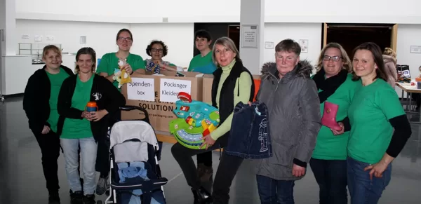 Viele tollen Spenden für die Pockinger Kleidertafel konnten gesammelt werden.